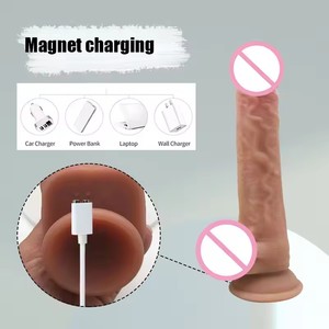 Dildo réaliste XXL en silicone liquide qui brille dans le noir pour hommes, pour un dildo alien de grande taille - Product Image 5
