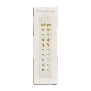 Paquete de Semillas de Acupresión Auricular Portátiles Daily Health Enhance Silver Gold Pearl para Masaje de Reflexología de Puntos Auriculares - Product Image 1