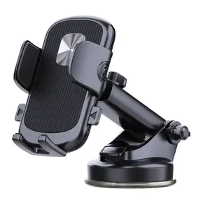 Multifunctional Car Mobile Phone Holder 360 Degree Universal Dashboard Car Mount Cell Phone Holder For Car With All Smartphone