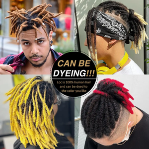 Dreadlocks <span class=keywords><strong>capelli</strong></span> umani uncinetto estensioni 100% Real Remy Locs <span class=keywords><strong>capelli</strong></span> 8-26 pollici per gli uomini e le donne - Product Image 6