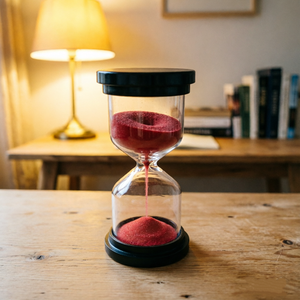 Minuteur sablier personnalisé coloré, non toxique et durable, pour l'étude, la méditation (5/10/60 minutes) et les jeux de société/cartes - Product Image 2