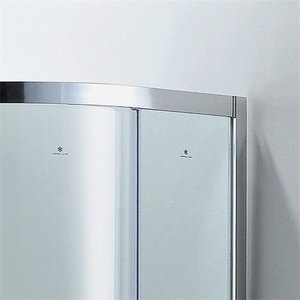 Tùy chỉnh đôi trượt vòi hoa sen cabin 8mm dày Tempered rõ ràng kính không thấm nước kèm theo phòng tắm vòi sen phòng cho khách sạn - Product Image 5