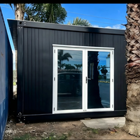 Maison Modulaire de Luxe en Conteneurs, Panneaux Sandwich, Design Moderne, Isolation Ignifuge, Villa Préfabriquée avec Extérieur