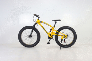 Bicicleta de Montaña DAURAADA con Horquilla de Suspensión de Acero y Neumáticos Anchos para Superar Desafíos en Nieve y Arena - Product Image 5