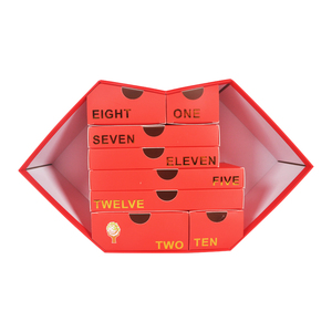 Calendario <span class=keywords><strong>de</strong></span> Adviento con logotipo personalizado <span class=keywords><strong>de</strong></span> fábrica China, Color Chocolate rojo, maquillaje <span class=keywords><strong>de</strong></span> pestañas, Perfume <span class=keywords><strong>de</strong></span> belleza, caja <span class=keywords><strong>de</strong></span> embalaje - Product Image 4