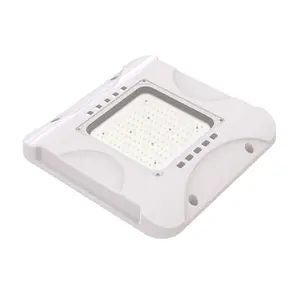 Preço alto lúmen branco conduziu a posto de gasolina 100w 150w 200w 240w conduziu a luz do dossel quadrado luz do dossel 200 watts anti-reflexo