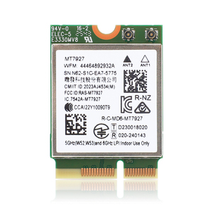 Module <span class=keywords><strong>WiFi</strong></span> 7 Bluetooth 5.4 Tri-Bande M.2 2230 MediaTek MT7927 5764 Mbps pour Ordinateur Portable et de Bureau - Product Image 1