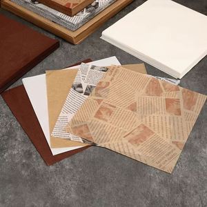 Emballages pour hamburgers et sandwichs personnalisés en gros, qualité alimentaire, résistants à l'huile et aux graisses, compatibles avec l'impression sérigraphique pour biscuits et pains - Product Image 2