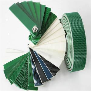 Tahıl makinesi için kılavuz şerit kayak konveyör bant bangladeş ile PVC kaba üst çim desen manuel konveyör bant - Product Image 6