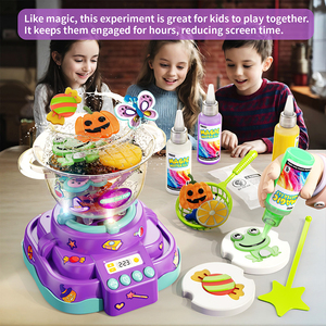 مجموعة سامتويكن لصنع الحيوانات الأليفة المائية الحسية، مجموعة ألعاب الجني المائي للأطفال مع 6 أنواع من الجل و8 قوالب - Product Image 2