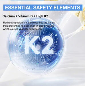 Lively Whale Cálcio D3 K2 Softgels OEM ODM Private Label Adulto Óssea Saúde Fórmula Original Factory - Product Image 4