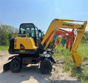 Used Hyundai 60w-7 Excavator 2017 <b>Model</b> <b>Engine</b> & Pump Included 42kw Power Good Working Condition in Shanghai - Product Image 6
