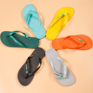 <span class=keywords><strong>Chanclas</strong></span> de PVC Antideslizantes de Color Sólido Estilo Habana Brasileño para Hombre, Casuales de Verano para Uso en Casa y Playa, de China - Product Image 4