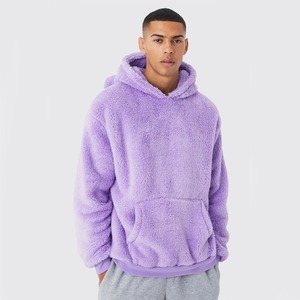 2025 Top Trending <b>Sherpa</b> <b>Fleece</b> Quarter Zip Hoodie Men's Polar <b>Fleece</b> Comfortable Warm Hoodies Unisex Oversized Pullover Hoodie - Product Image 6