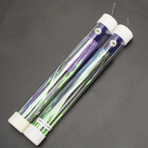 Usine en gros 9 pouces en laiton métal pêche à la traîne leurre avec Nylon cheveux jeu matériel <span class=keywords><strong>de</strong></span> pêche insulaire leurres - Product Image 3