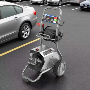 Nouvelle <span class=keywords><strong>machine</strong></span> de lavage de voiture électrique <span class=keywords><strong>à</strong></span> haute pression électrique 140bar <span class=keywords><strong>à</strong></span> eau froide pour usage commercial - Product Image 3