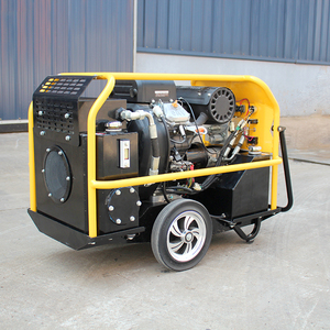 Bloc <span class=keywords><strong>d</strong></span>'alimentation hydraulique diesel et essence portable centrale hydraulique à moteur diesel avec pompe à vis au meilleur prix - Product Image 4