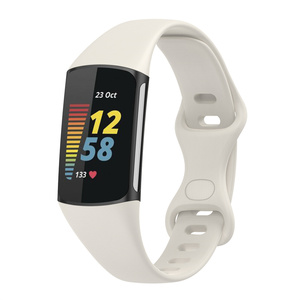 Bracelet en silicone souple pour montre intelligente <span class=keywords><strong>Fitbit</strong></span> <span class=keywords><strong>Charge</strong></span> <span class=keywords><strong>5</strong></span> 6 Bracelet de montre de remplacement Bracelet de <span class=keywords><strong>sport</strong></span> Bracelet de poignet Accessoires Correa - Product Image 6