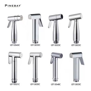 PINEBAY Best Price Bathroom <strong>Muslim</strong> <strong>Shower</strong> Handheld <strong>Shattaf</strong> Bidet Wall Mounted Toilet Brass Bidet Sprayer - Product Image 5