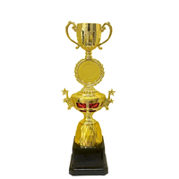 Nouveau Trophée Créatif en Plastique Durable, Coupe du Monde Sportive, Récompenses, Souvenirs, Collection, Activités Commerciales, Trophée Plaqué Or