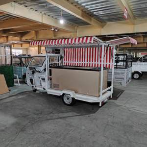 Camion de restauration rapide à trois roues, véhicule électrique de restauration à trois roues, machine à café à trois roues, cuisine mobile à trois roues - Product Image 2