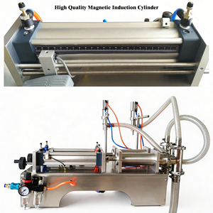 Petite machine de remplissage à piston 10-100 ml pour bouteilles de lait, eau gazeuse, huile et jus de fruits, idéale pour les petites entreprises - Product Image 3