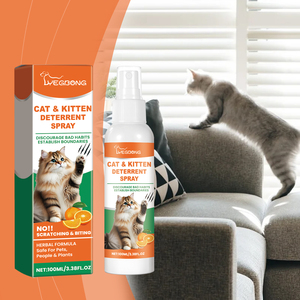 Spray de Soin pour <span class=keywords><strong>Chat</strong></span> - Ingrédients Doux Réduisant les Griffades et les Mastications des Chats - Spray de Protection pour la Maison - Product Image 6