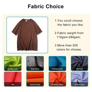 High Quality Trendy Brand Casa Summer <b>Men's</b> Loose Short Sleeve <b>T</b>-<b>Shirt</b> Eco-Friendly Breathable Quick Dry Cotton <b>Poly</b> Blend - Product Image 3