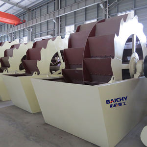 30-160tph Reinigungs maschine Betone imer Rad Sand waschanlage Anlage Eimer Sand herstellungs linie Rad Sand waschmaschine - Product Image 3