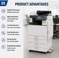 Copieur multifonction monochrome A3, imprimante, scanner, fax, machine de bureau d'occasion, Japon, MP3055 MP4055 MP5055 MP6055