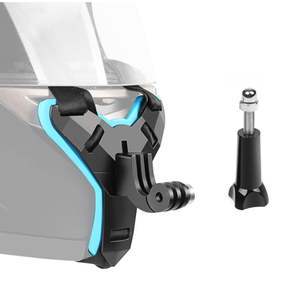 Jingying Attachement de téléphone Action Caméra <span class=keywords><strong>Casque</strong></span> de <span class=keywords><strong>moto</strong></span> Mentonnière Support de montage <span class=keywords><strong>pour</strong></span> <span class=keywords><strong>Go</strong></span> <span class=keywords><strong>Pro</strong></span> 11 10 9 8 7 6 5 - Product Image 4