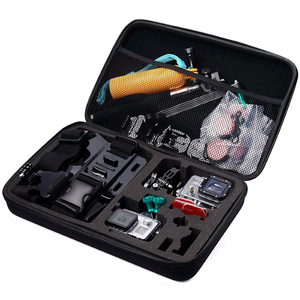 Heros Collection Box Estuche rígido protector de viaje a prueba de golpes Bolsa de transporte EVA Caja de almacenamiento para Go Pro Hero9 8 7 <span class=keywords><strong>6</strong></span> 5 4 3 <span class=keywords><strong>2</strong></span> Tamaño L grande - Product Image 1