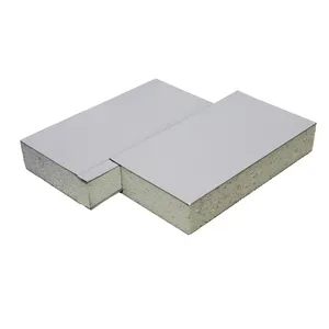 Hot sale Wall Cladding Insulation Board Cold Room Rockwool/ PU /EPS Sandwich Panels Roofing Panel