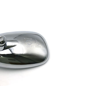 SH-2051 nuevo convexo gran angular Metal aluminio Motor espejo Cafe <span class=keywords><strong>Racer</strong></span> para Scooter Universal motocicleta manillar - Product Image 3