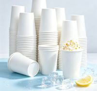 SUMKOKA Gobelets en papier jetables personnalisés 8OZ 12OZ 16OZ avec impression de logo, pour publicité, thé au lait, café et gobelets épaissis