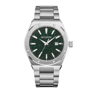 Reloj de Pulsera de Cuarzo Casual para Hombre, Regalo de Navidad, Venta al por Mayor de Fábrica, Joyería de Moda, Acero Inoxidable, Movimiento Japonés - Product Image 3