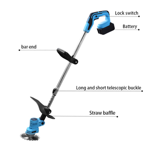 Outils de jardin de la meilleure qualité, <span class=keywords><strong>batterie</strong></span> au lithium, <span class=keywords><strong>coupe</strong></span>-<span class=keywords><strong>herbe</strong></span> électrique rechargeable, <span class=keywords><strong>coupe</strong></span>-<span class=keywords><strong>herbe</strong></span> sans fil, débroussailleuse à fil - Product Image 4