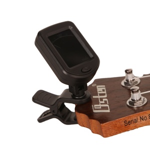 Sintonizador digital cromático para instrumentos de cuerda Mini sintonizador giratorio para Guitarra/Bajo/Ukelele/violín Accesorio de pantalla LCD - Product Image 5