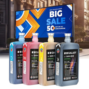 Chất Lượng Cao 500Ml 1L Ecosolvent Sinh Thái Dung Môi Vinyl Mực In Sinh Thái Mực Dung Môi Cho Galaxy Cho Epson Dx4 Dx5 Dx11 đầu In - Product Image 1