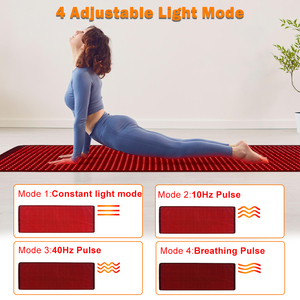 Tapis de soulagement de la douleur 2025 Offre Spéciale adapté au tapis de thérapie par la lumière rouge de <span class=keywords><strong>yoga</strong></span> - Product Image 2