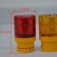 Feux de signalisation stroboscopiques jaunes pour chantiers, lampes de signalisation routière, feux de panification pour chauves-souris, balises clignotantes de circulation