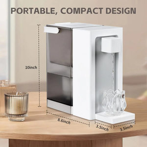 3L <strong>Home</strong> <strong>Water</strong> <strong>Dispenser</strong> with Child Lock Plastic Desktop 5 Temperature Options 5Kinds of <strong>Water</strong> Tank/ Bucket for Household Use - Product Image 3