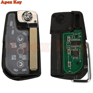 Clé de voiture télécommandée VA2 433 MHz H-8A pour Toyota Aygo Corolla Auris /G Chip compatible Verso Avensis S000048000 A03TAA - Product Image 2