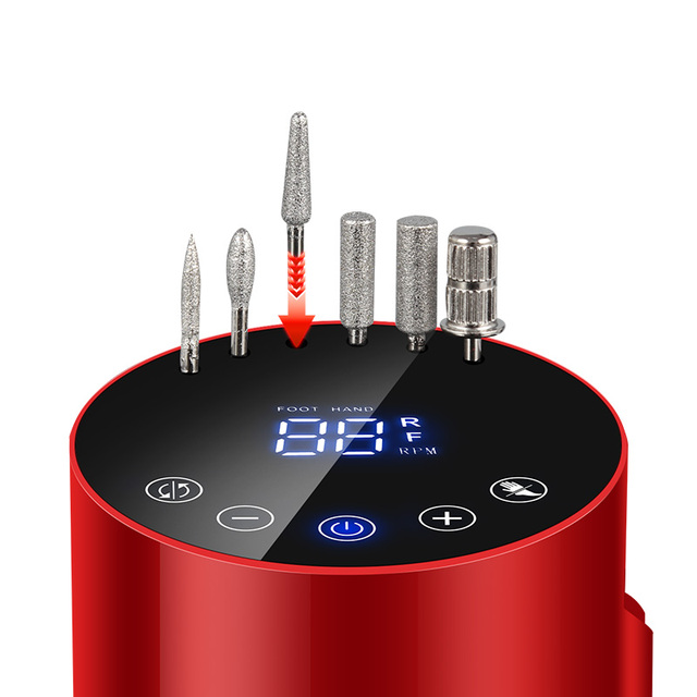 Touch Screen LCD Display BQ-213 Nail Drill for Salon O2 Nail Brand High Quality Multifunctional Digital Nail Art Printer