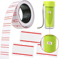 En stock, vente flash, étiquettes adhésives en papier imperméables, étiquettes de prix pour la promotion en supermarché