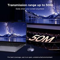 Émetteur USB C sans fil magnétique UGREEN, récepteur HD-MI, USB C vers HD-MI 1080P 60Hz, transmission 5G pour la diffusion de vidéo et d'audio