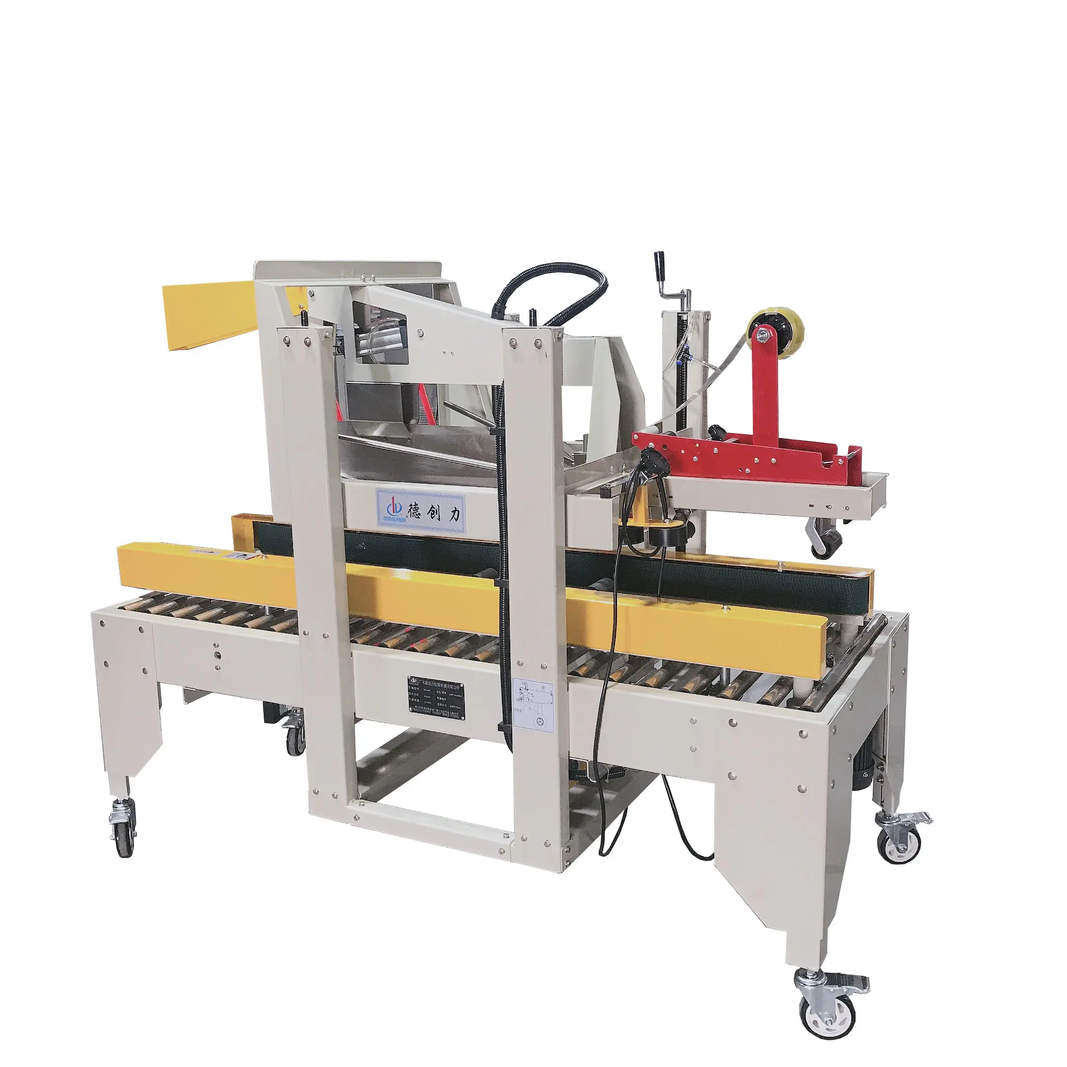 Semi-Automatic Carton Fast Sealing Machine Postal Express Carton Packing Tape Automatic Carton Sealing Machine