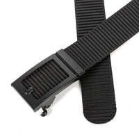 Boucle magnétique à dégagement rapide Golf Casual Nylon Web Hommes Ceintures Réglable Automatique Boucle À Cliquet Nylon Ceinture Tactique Hommes