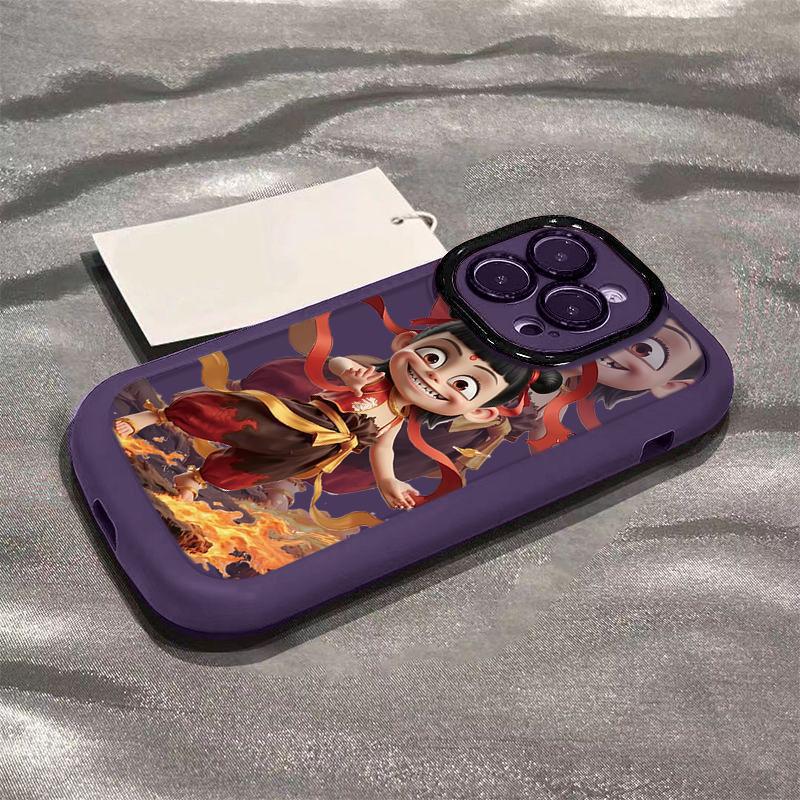 Sdd001159puff เปลือก DK-สีม่วงเข้ม-Nezha เจ้าชายที่สาม