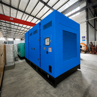 600KVA Dieselgenerator Elektrisches Kraftaggregat 500kW Mit ATS Automatischer Transferschalter Auto-Start für Industrie und Bauwesen